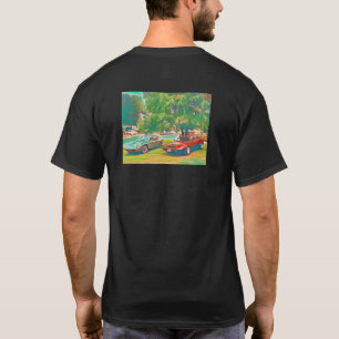 T-shirt exotique italien classique de pique-nique