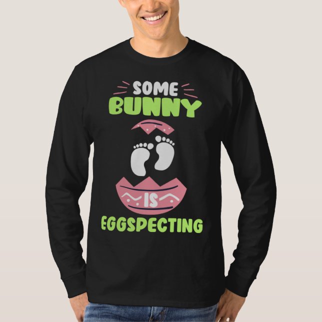 T-shirt Expecting Parents Easter Bunny Easter Egg specting (Devant)