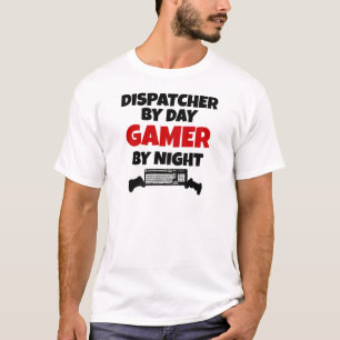 T-shirt Expéditeur par Joueur de jour par nuit