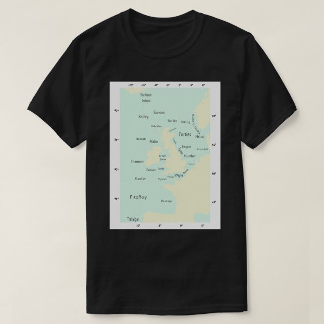 T-shirt Expédition Prévision Couleurs balnéaires (Design devant)