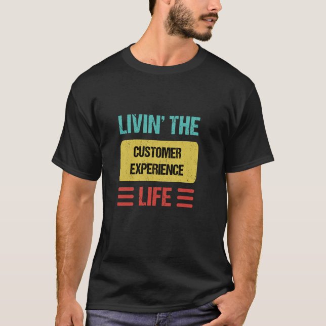 T-shirt Expérience client (Devant)