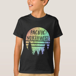 T-shirt Expérience de randonnée avec design altéré de l'ar