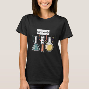 T-shirt Expériences Chimie Science passionnée Chimiste
