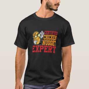 T-shirt Expert certifié en nugget de poulet