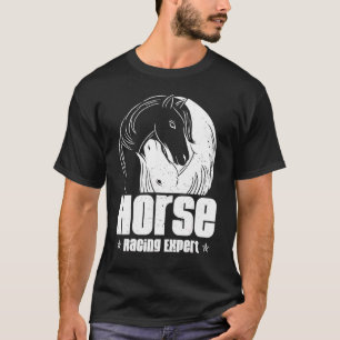T-shirt Expert en courses de chevaux Jockey Cavalier Derby
