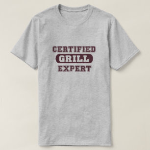 T-shirt Expert en matière certifié de gril
