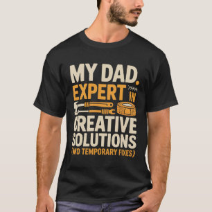 T-shirt Expert en solutions créatives - Drôle do-it-yourse