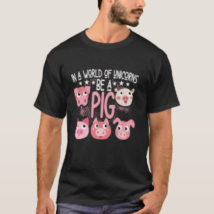 T-shirt Experte en Boue d'Animaux de Ferme Amateur de Coch