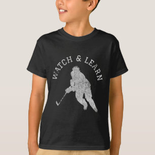 T-shirt Expertise du joueur de hockey Bragging