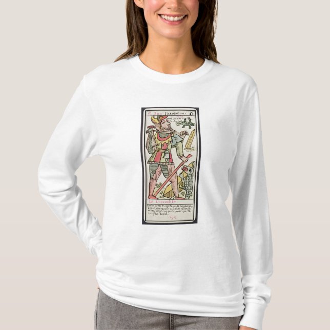 T-shirt Expiation, carte de tarot, française (Devant)