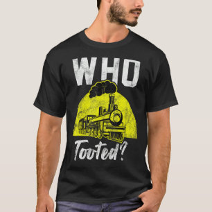 T-shirt Exploitant du train de chemin de fer Locomotive