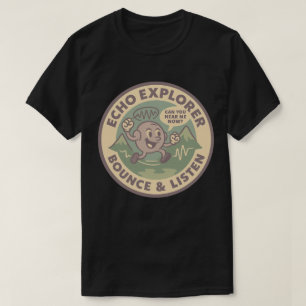 T-shirt Explorateur auditif rétro amusant