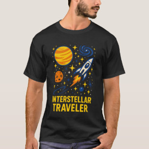 T-shirt Explorateur spatial voyageur interstellaire astr g