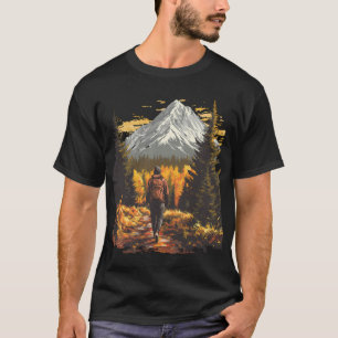 T-shirt Exploration classique des sentiers et de la nature