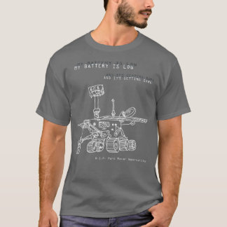 T-shirt Exploration de Rover Opportunity Mars RIP