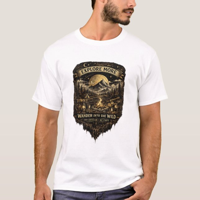 T-shirt Explorer davantage (Devant)