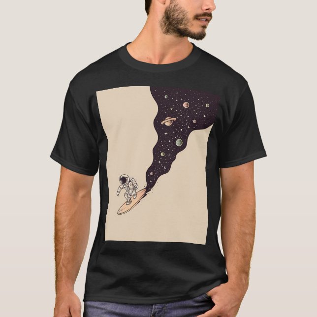 T-shirt Explorer l'inconnu (Devant)