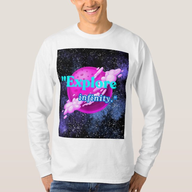 T-shirt Explorer l'infini (Devant)