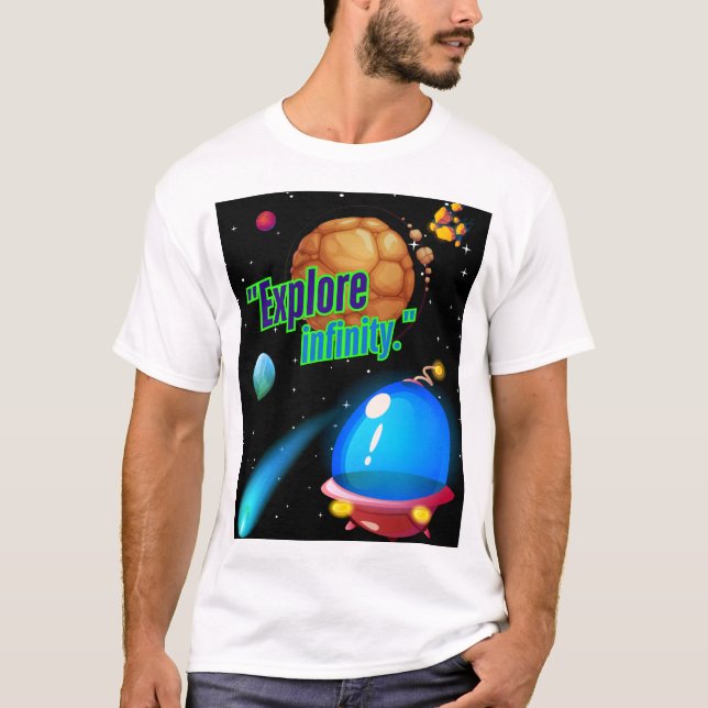 T-shirt Explorer l'infini (Devant)