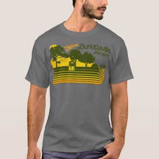 T-shirt Explorez Burkittsville Blair Witch Retro Stripe