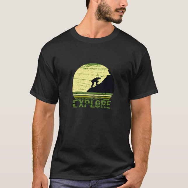 T-shirt Explorez la randonnée sauvage (Devant)