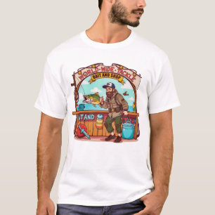 T-shirt Explorez le monde de la pêche