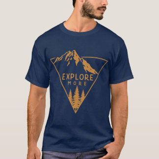 T-shirt Explorez plus d'amis