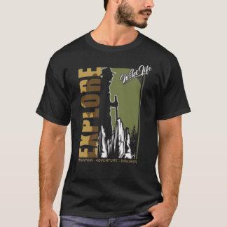 T-shirt Explorez Wildlife Adventure