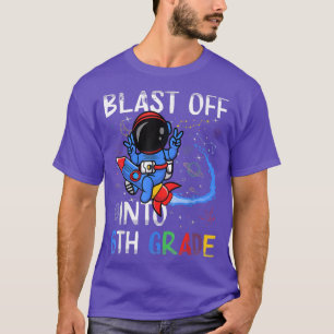 T-shirt Exploser En 6e Année Premier Jour De L'Espace Scol