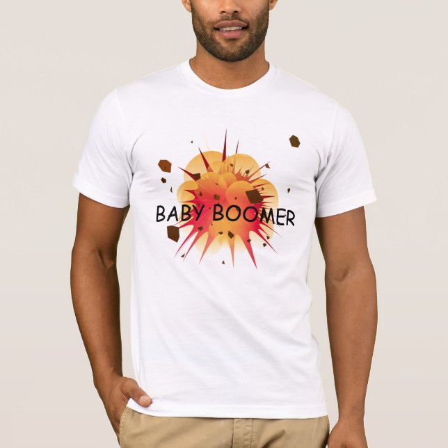 T-shirt explosion de baby-boom (Devant)