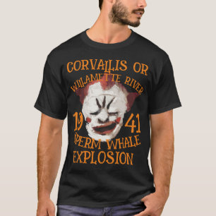 T-shirt Explosion de cachalot CORVALLIS OREGON 1941