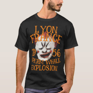 T-shirt Explosion de cachalot FW HG SL LYON FRANCE