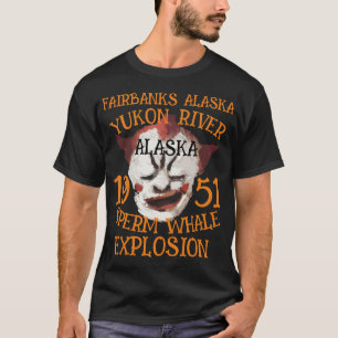 T-shirt Explosion de cachalot RIVIÈRE YUKON ALASKA 2047