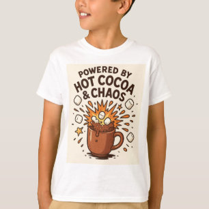 T-shirt Explosion de Chaud Chocolat Chaotique