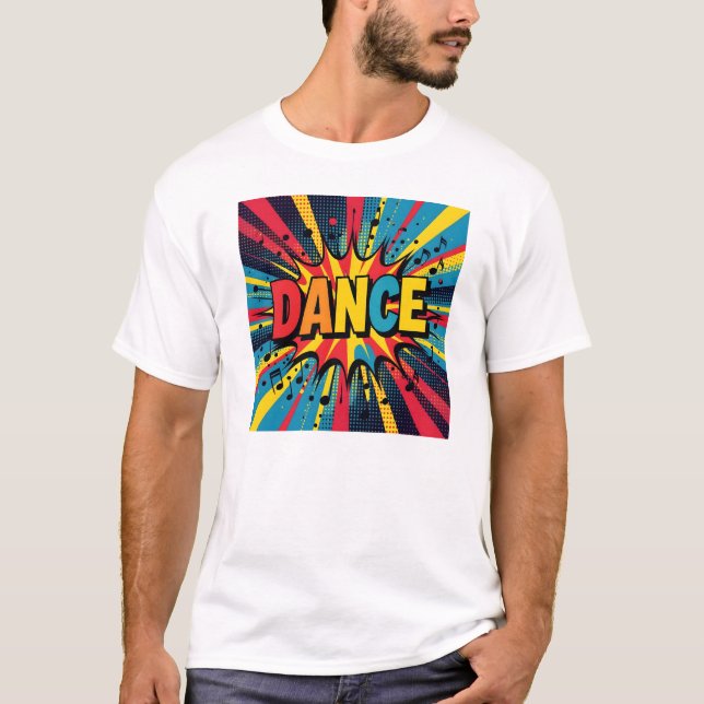 T-shirt Explosion de danse (Devant)
