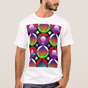 T-shirt Explosion de kaléidoscope
