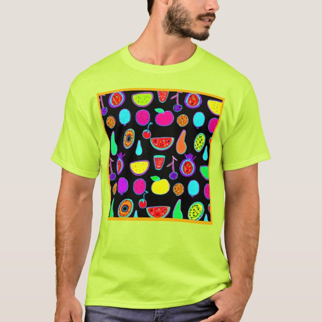 T-shirt Explosion tropicale (Devant)