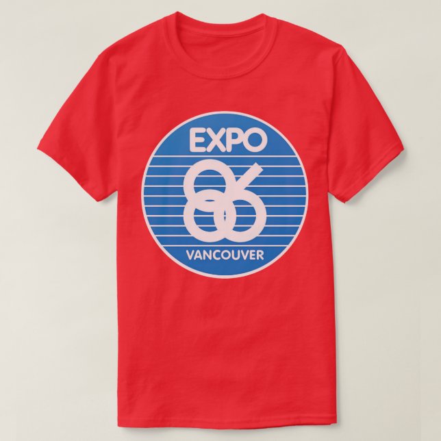 T-shirt Expo 86 Vancouver BC Canada (Design devant)