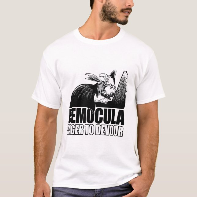 T-shirt Exposition Democula : déterminé à vidanger (Devant)