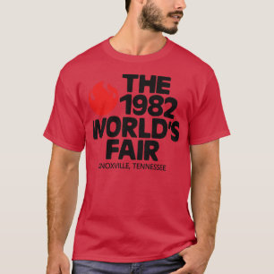 T-shirt Exposition Rétro Déficit 82 Worlds Fair Knoxville 