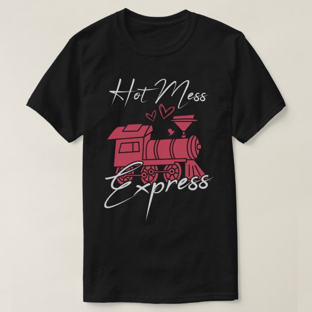 T-shirt Express de boîte chaude 1 (Design devant)