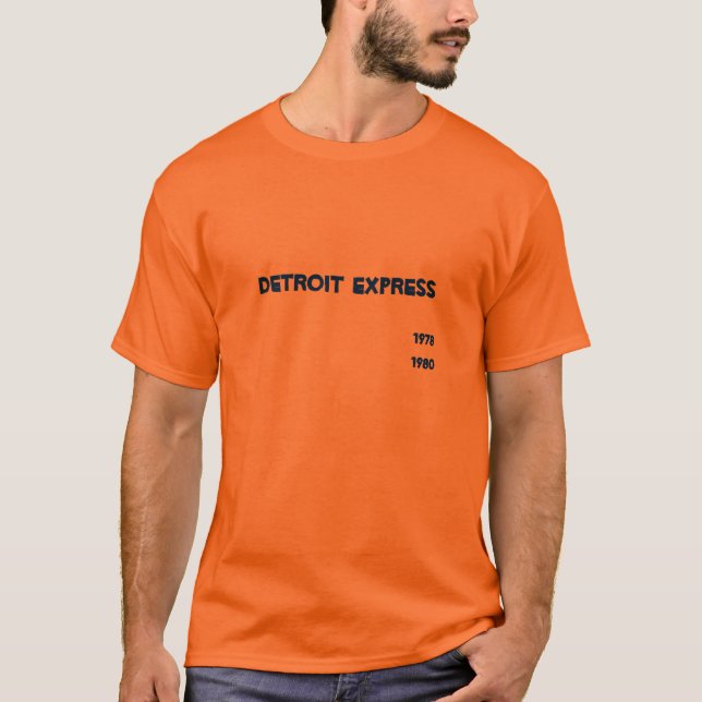 T-shirt Express de Detroit, 1978-1980 (Devant)