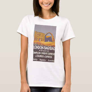 T-shirt Express d'orient de simplon de Londres Bagdad