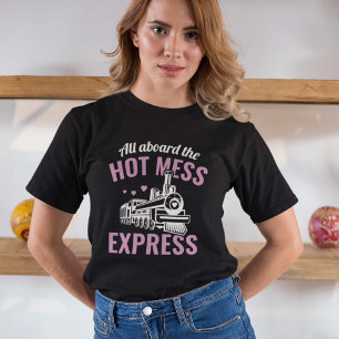 T-shirt Express Hot Mess