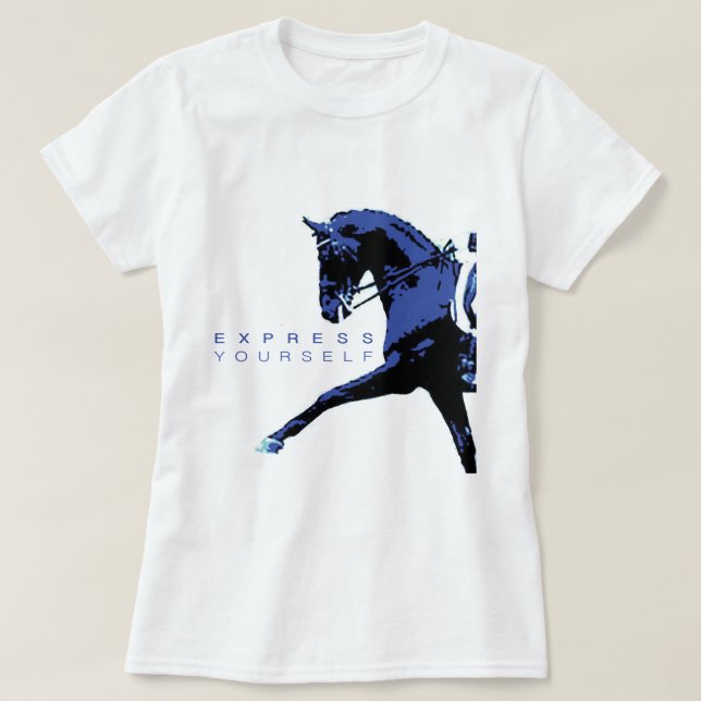 T-shirt "Express-Toi" Dressage Tee (Design devant)