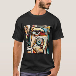 T-shirt Expression cubiste Tee 2 hommes
