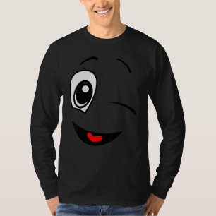 T-shirt Expression faciale positive de l'épilation du visa