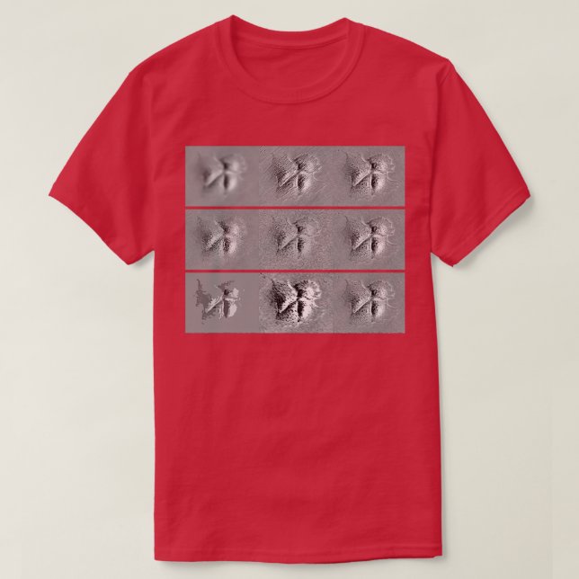 T-shirt Expressions cellulaires en Gray Biologie moléculai (Design devant)