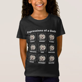 T-Shirt Expressions Humeurs D'Une Parcelle Lente Et Laze