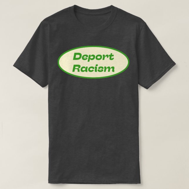 T-shirt Expulser le racisme (Design devant)